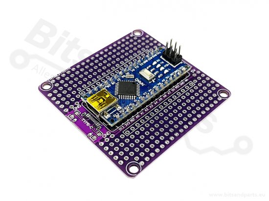 Prototyping board voor Arduino Nano